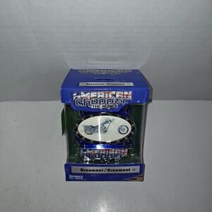 American Greetings Discovery Chopper The Series Christmas Ornament Motorcycle
